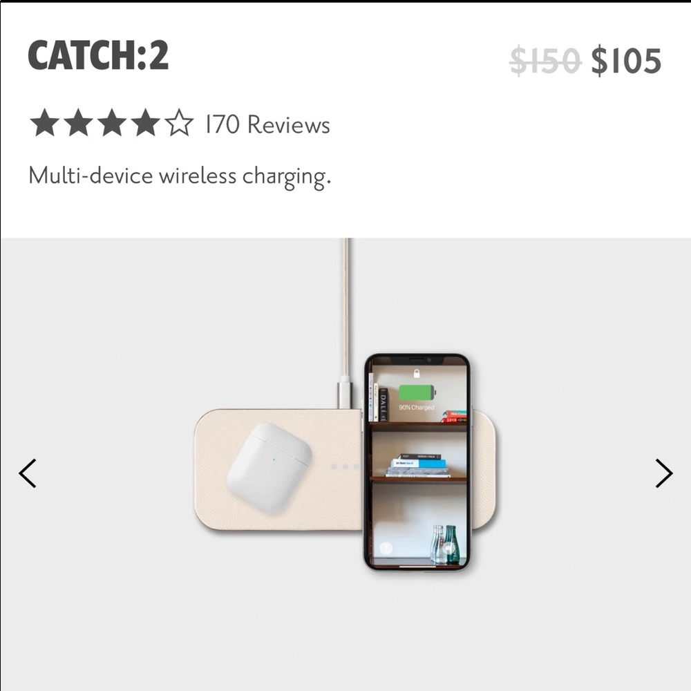 COURANT multi-device wireless charging charger